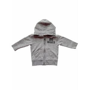 Peek Big Waves Hoodie Sweatshirt Size 6-12m